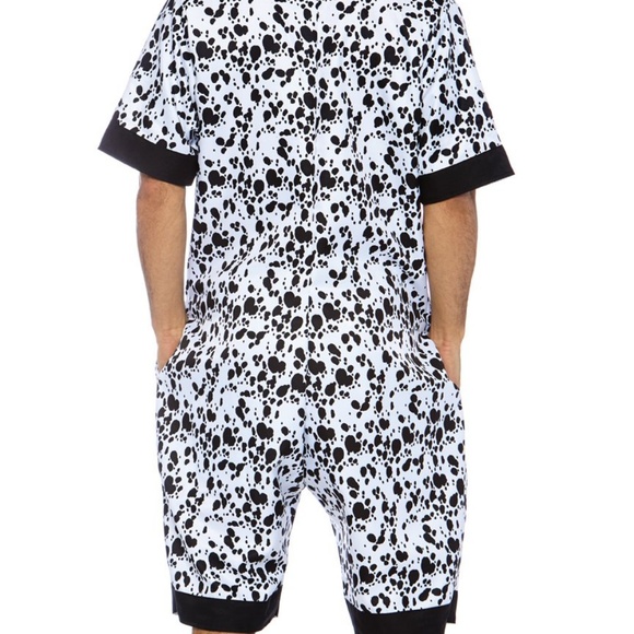 Men's Dalmatian Dog Costume - Picture 4 of 5